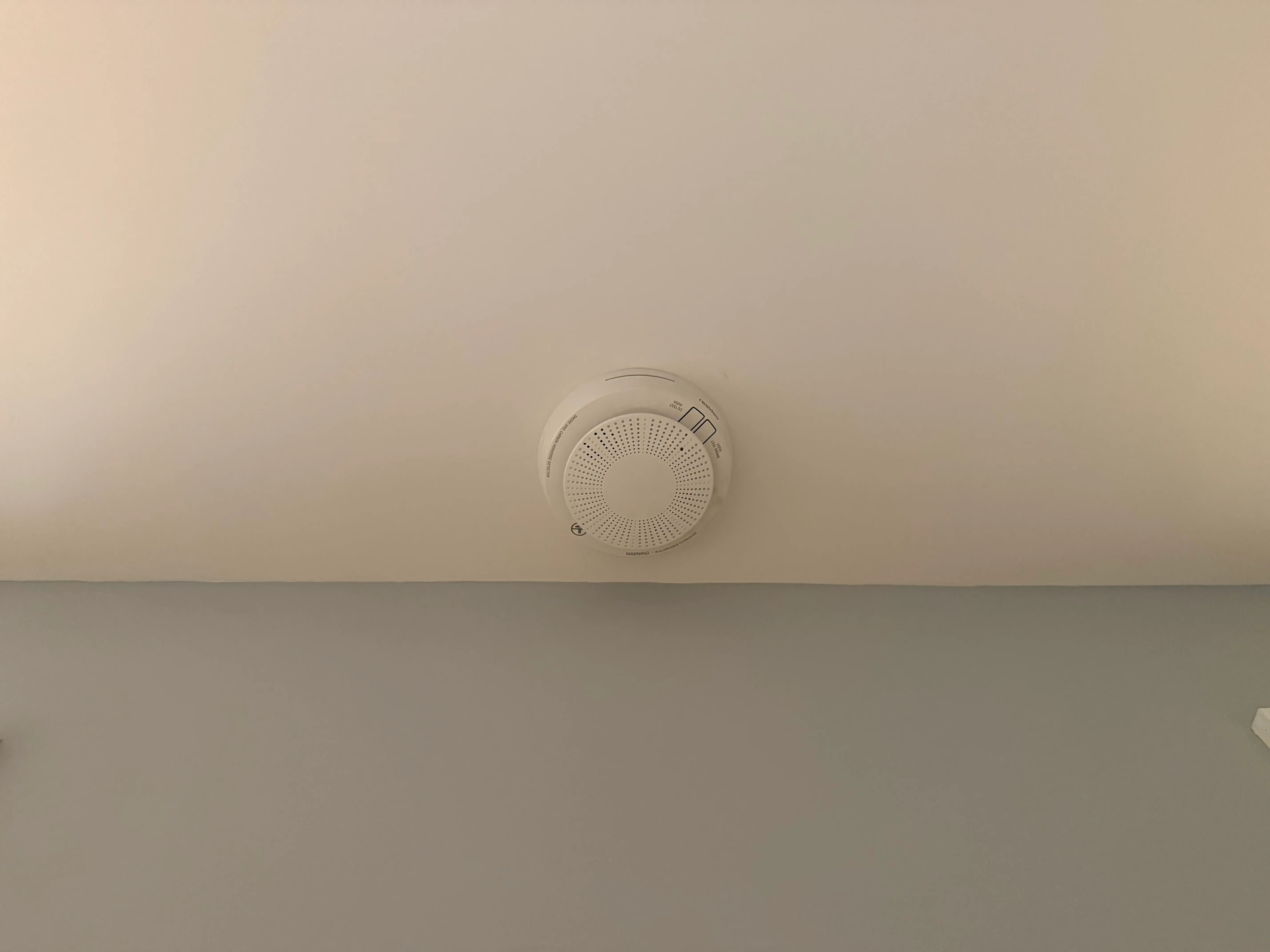 Carbon monoxide detector installed by CITIALARM